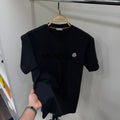 Moncler Göğüs Detay Siyah T-Shirt