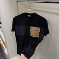Burberry Cep Detay Siyah T-Shirt