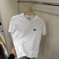 Tommy Hilfiger Nakış Logo Beyaz T-Shirt