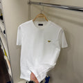 Prada Gold Logo Beyaz T-Shirt
