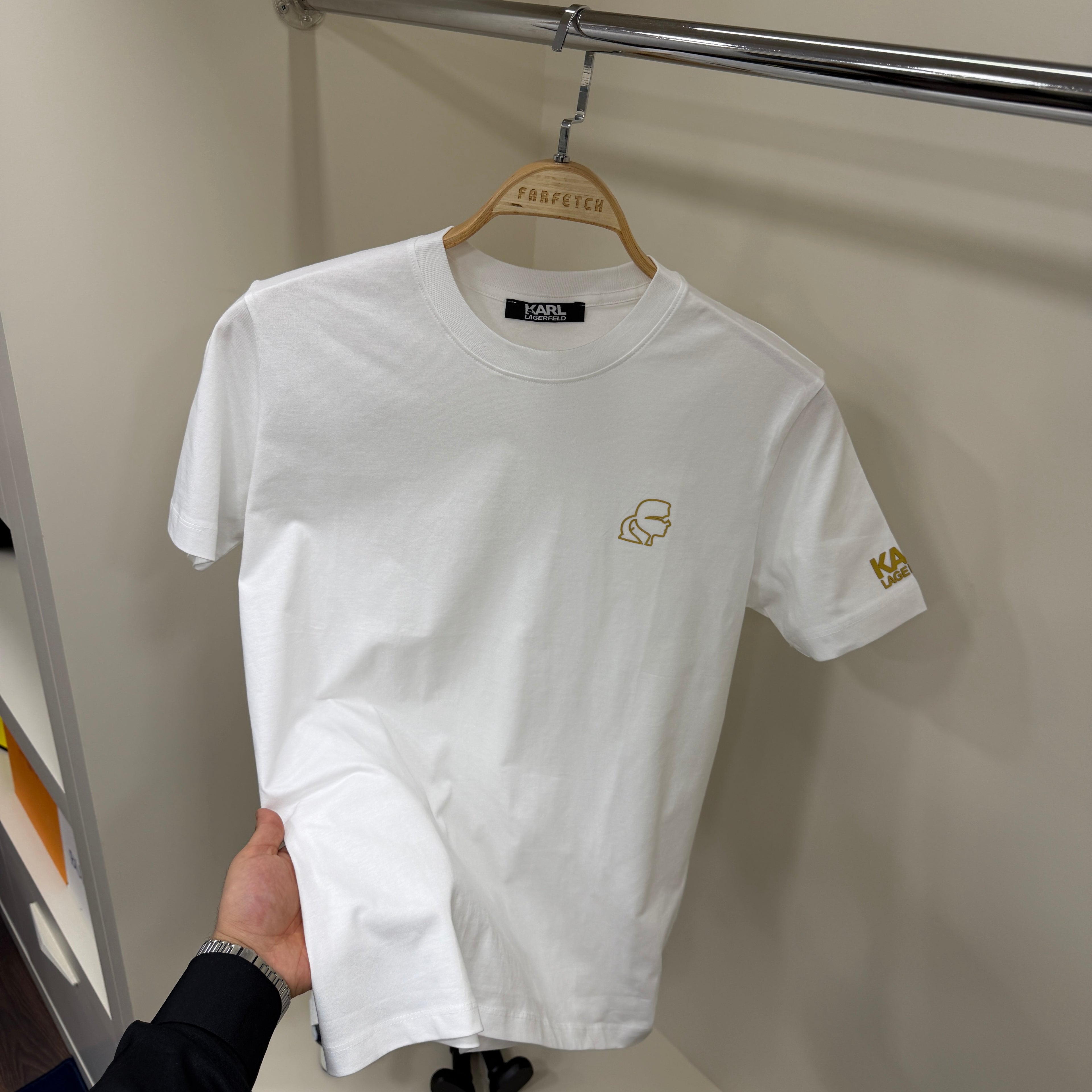 Karl Lagerfeld Beyaz T-Shirt