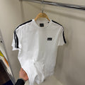 Emporio Armani Omuz Detay Beyaz T-Shirt