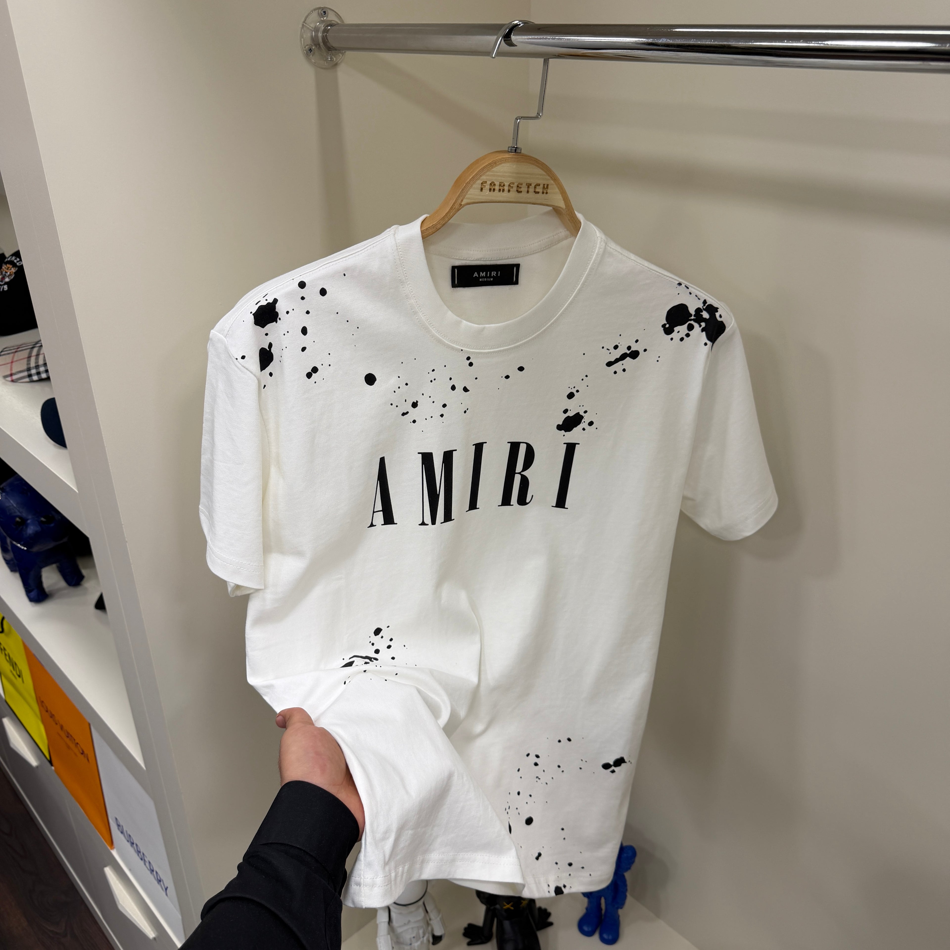 Amırı Baskı Beyaz T-Shirt
