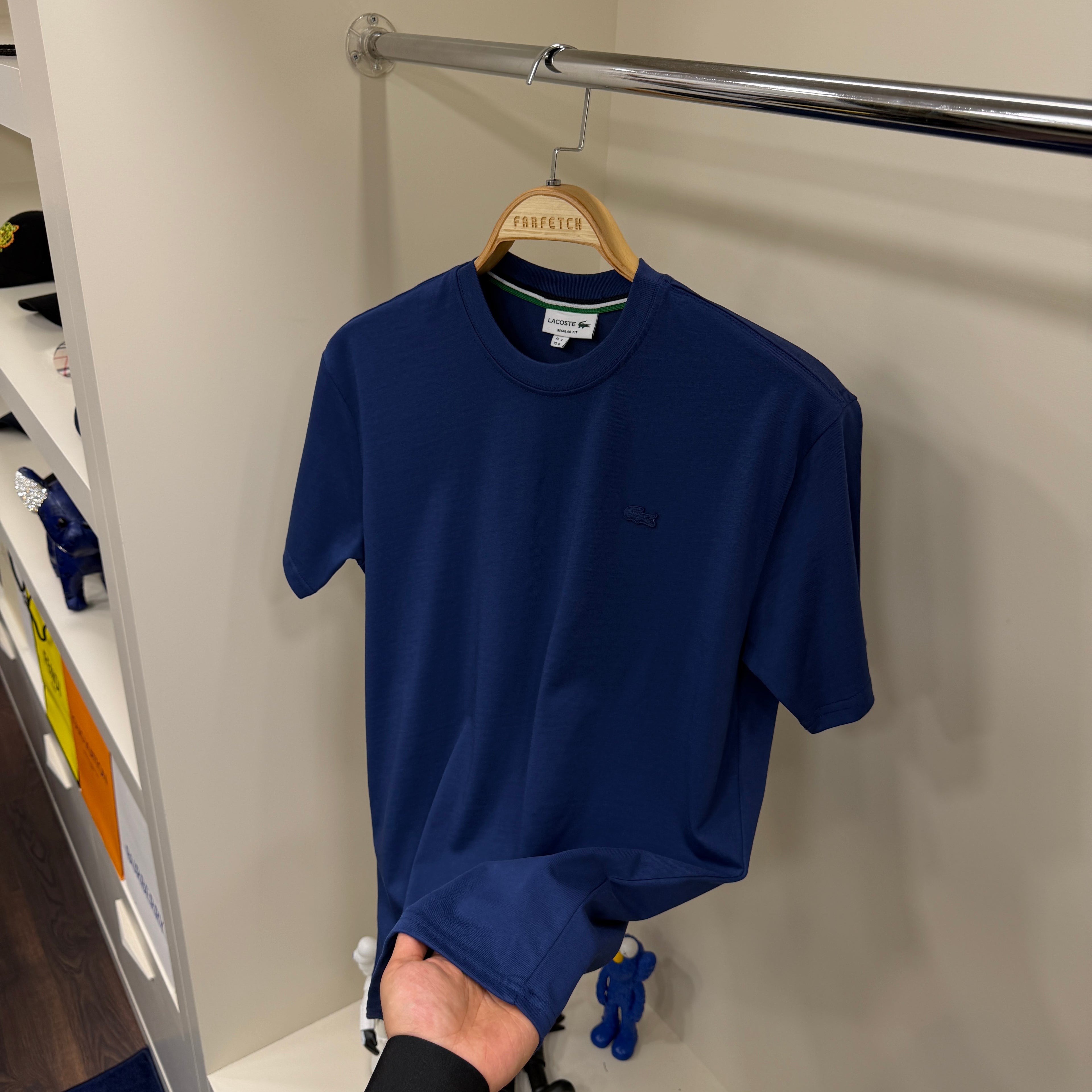 Lacoste Tona Ton Logo Lacivert T-Shirt