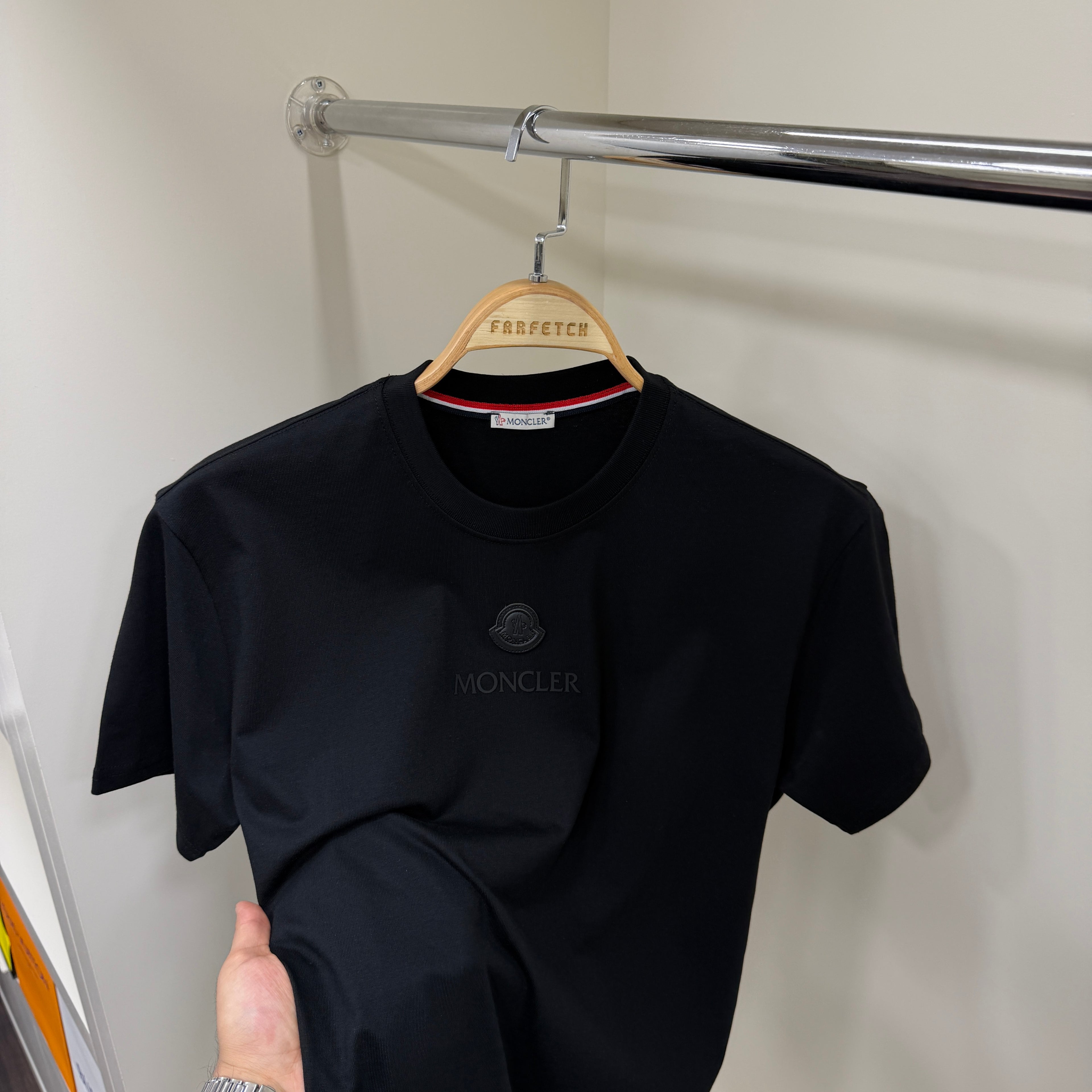 Moncler Siyah T-Shirt