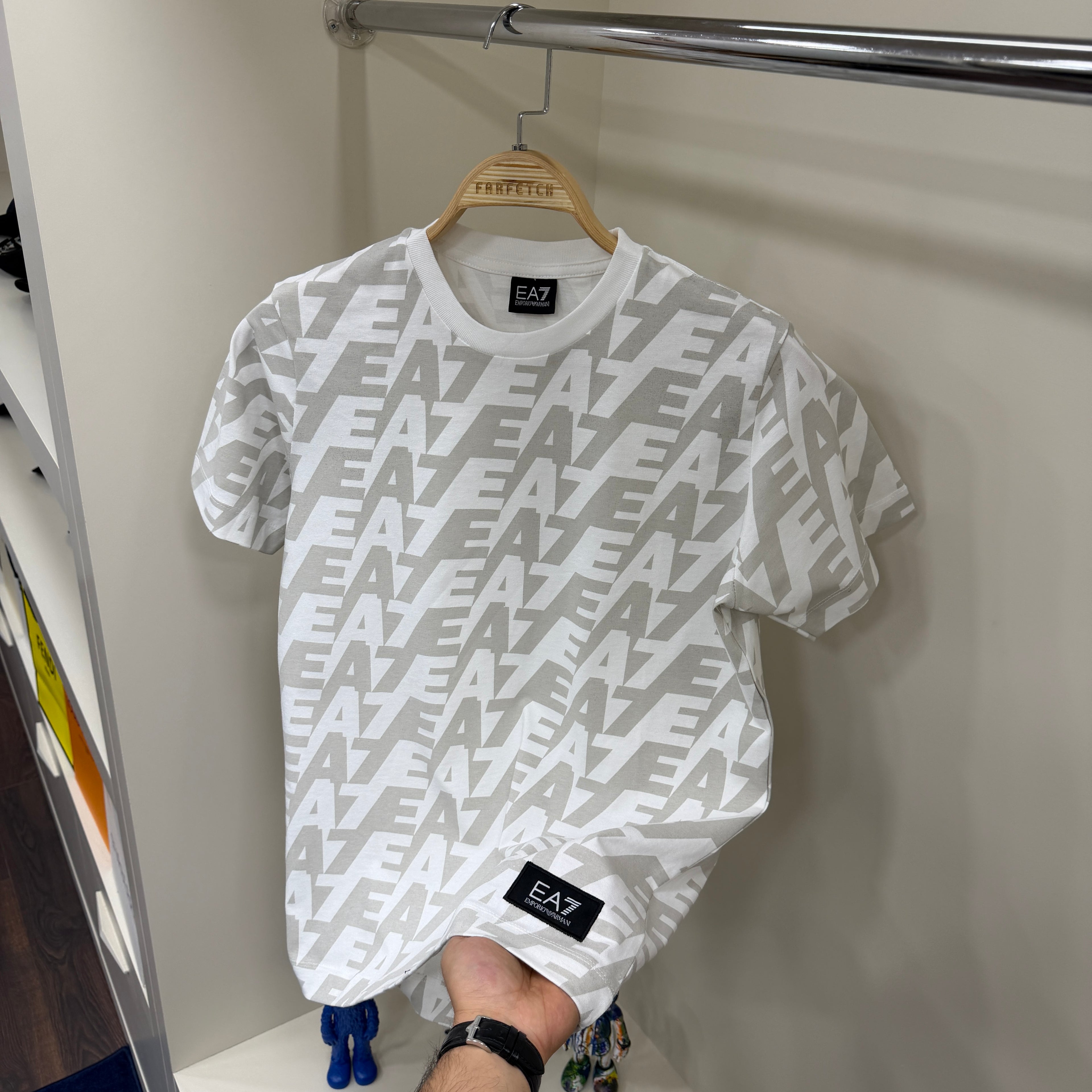 Emporio Armani Beyaz T-Shirt