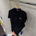 Burberry Omuz Detay Siyah T-Shirt