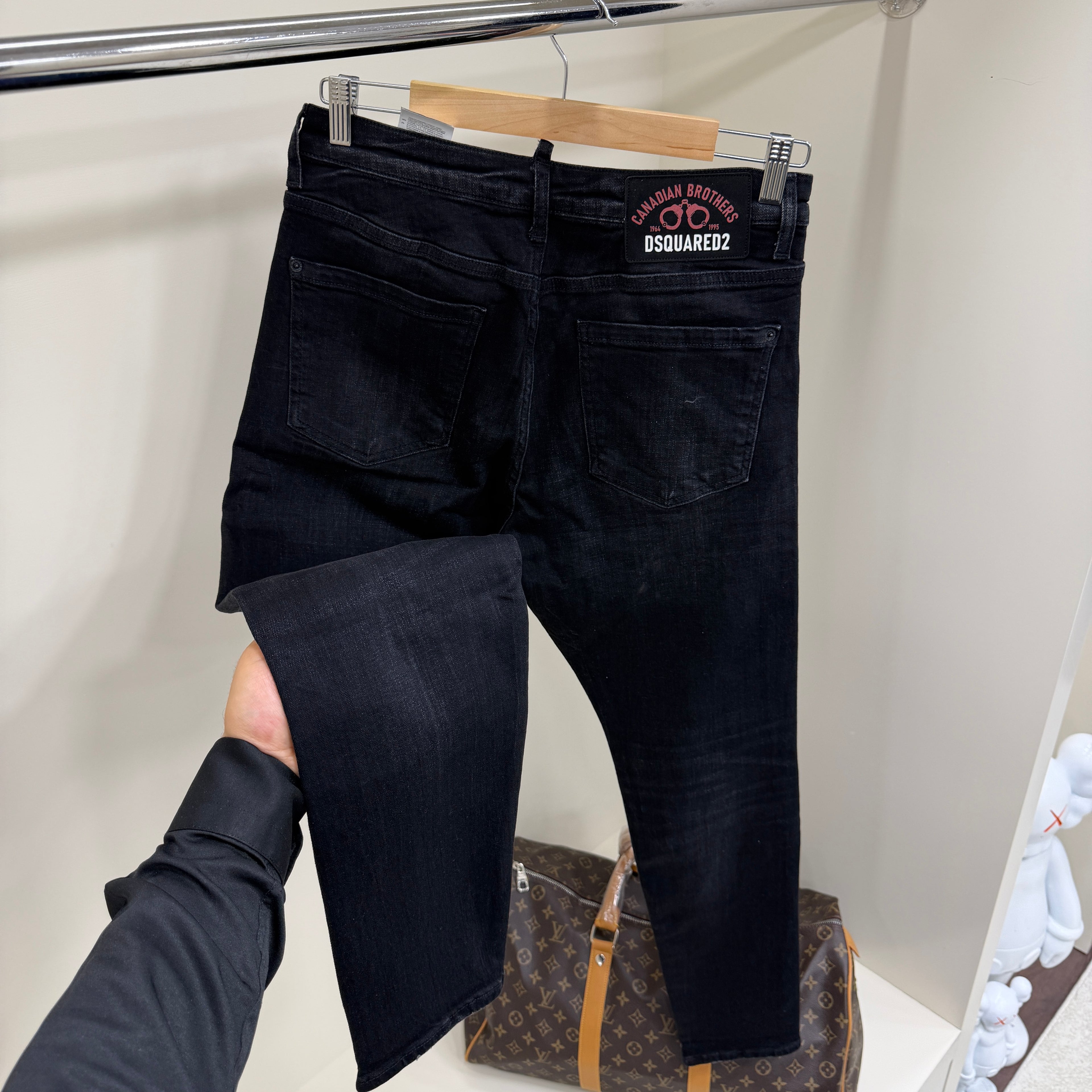 Dsquared Kot Pantolon Siyah