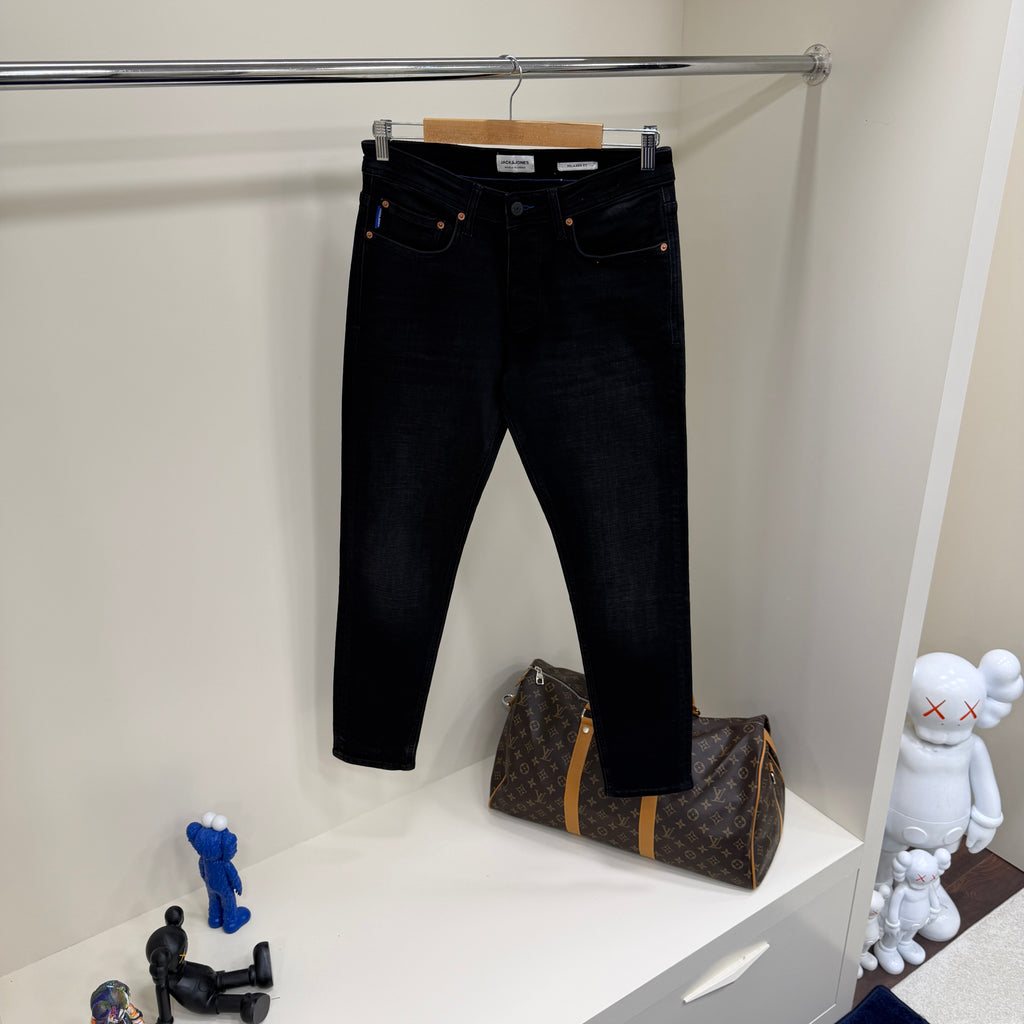Jack Jones Siyah Kot Pantolon