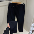 Zegna İthal Kumaş Jogger Pantolon Siyah