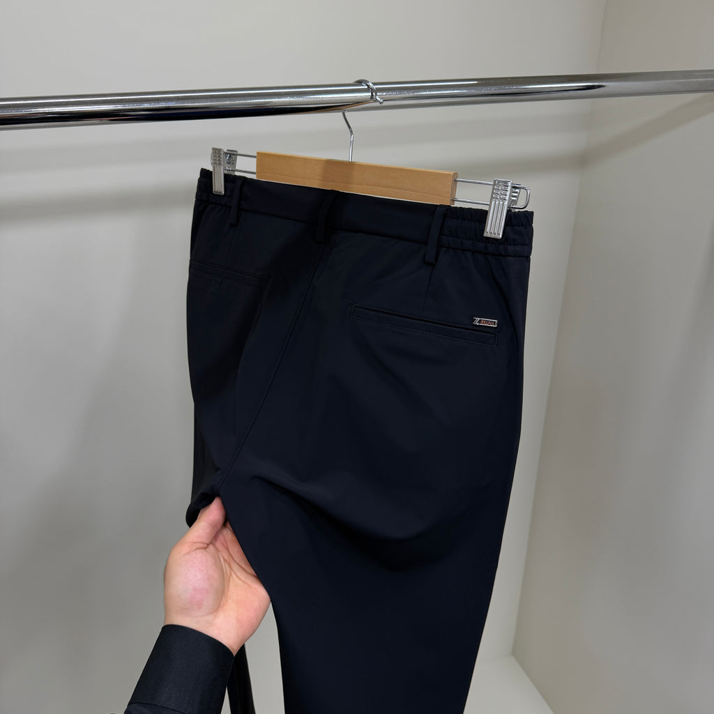 Zegna İthal Kumaş Jogger Pantolon Siyah