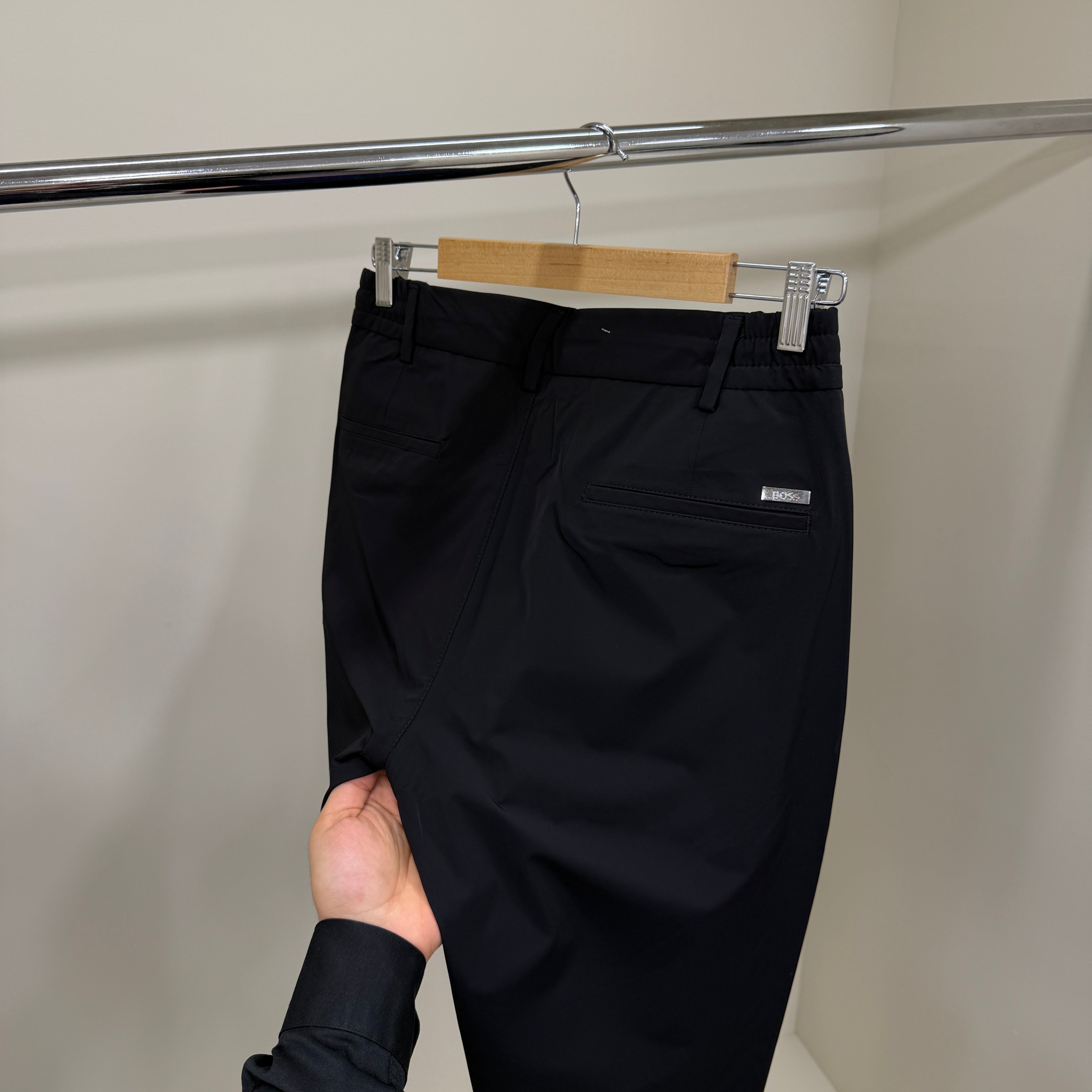 Hugo Boss  İthal Kumaş Jogger Pantolon Siyah