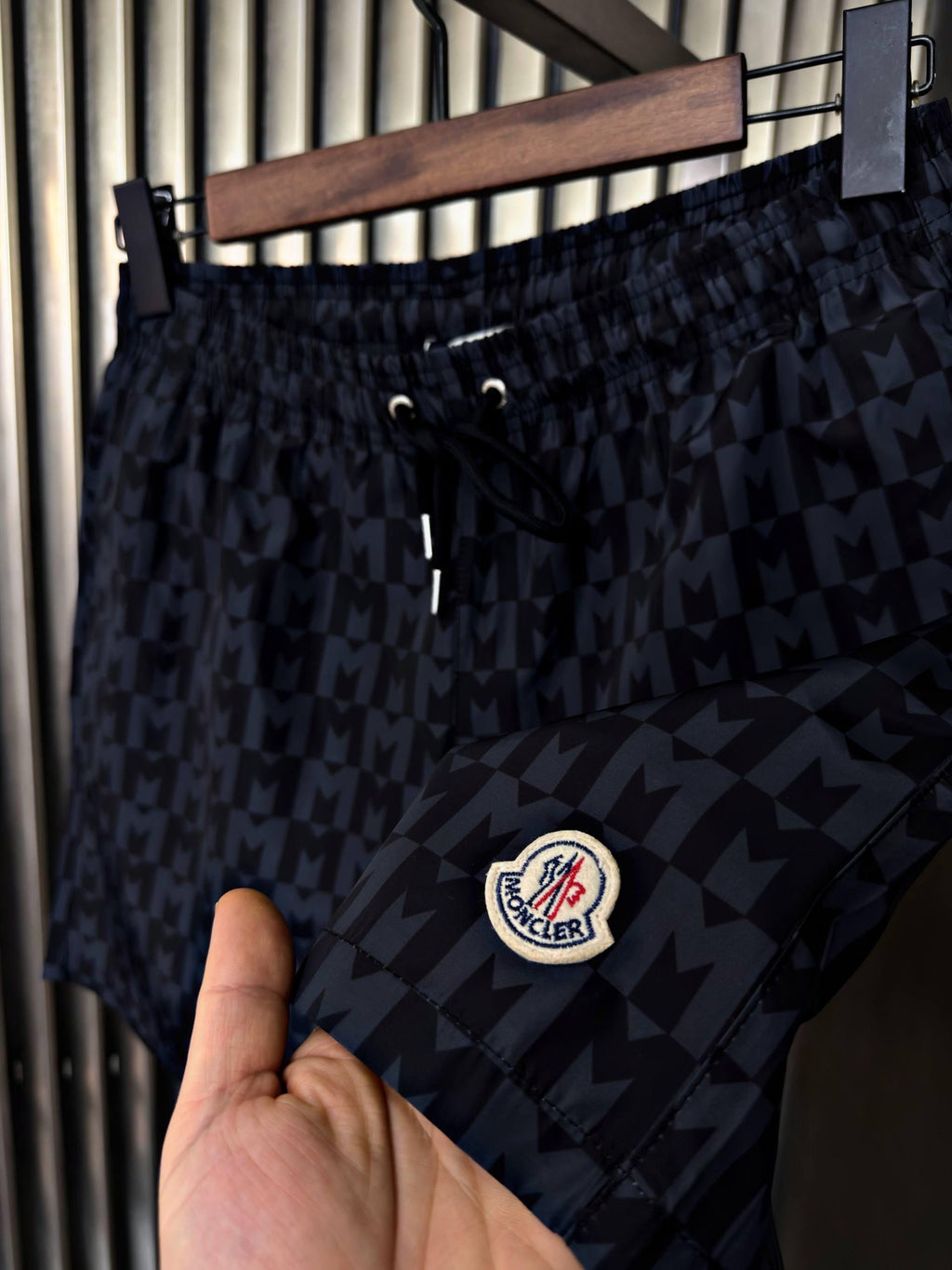 Moncler Lacivert Deniz Şortu