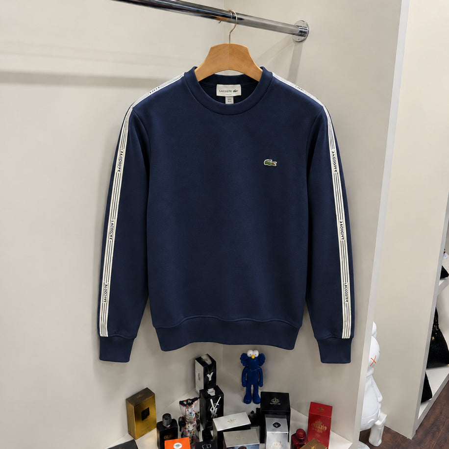 Kol Detay Sweatshirt Lacivert
