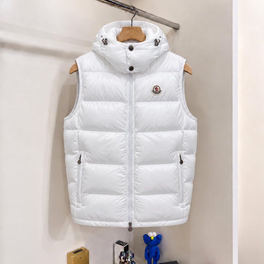 Moncler Çıkarılabilir Kapüşon Premium Yelek