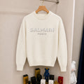Balmain Örme Kazak Beyaz