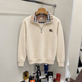 Burberry Yarım Fermuarlı Sweatshirt