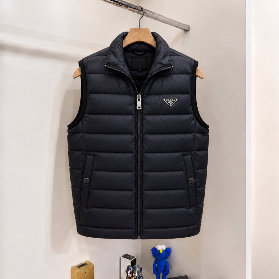 Prada Premium Lacivert Yelek