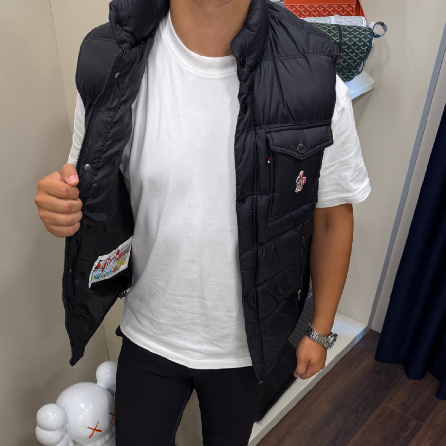 Moncler Premium Yelek Siyah
