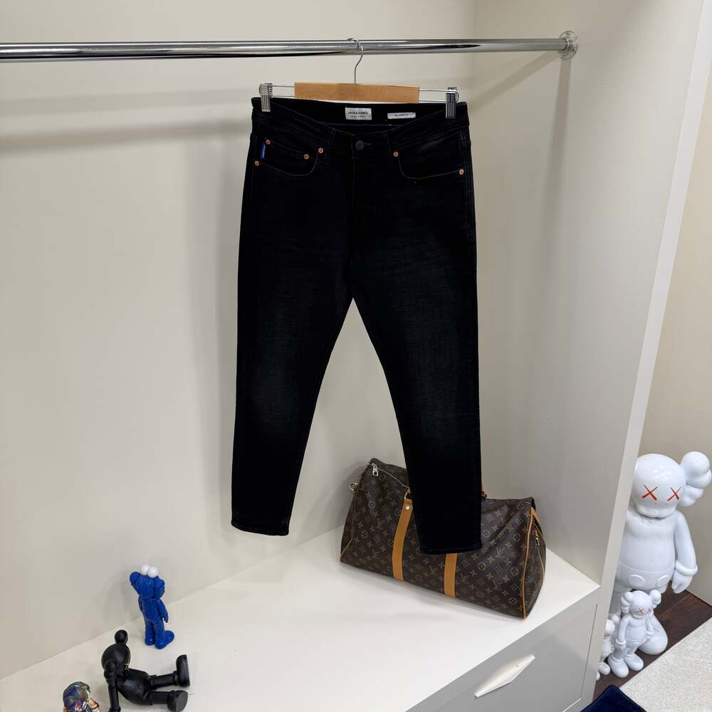 Jack Jones Siyah Kot Pantolon