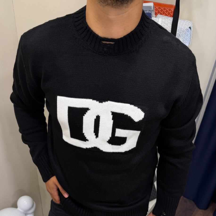 Dolce Gabbana Örme Kazak Siyah