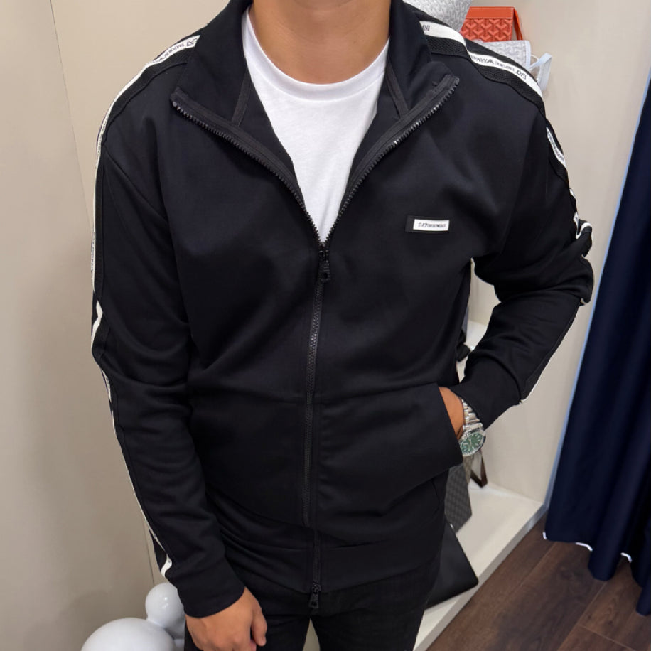 Emporio Armani Fermuarlı Hırka Siyah