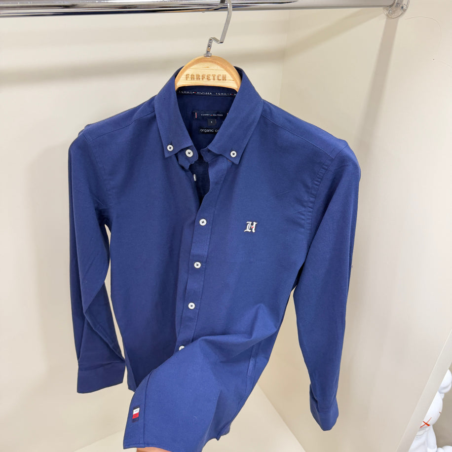 Tommy Hilfiger Lacivert Gömlek