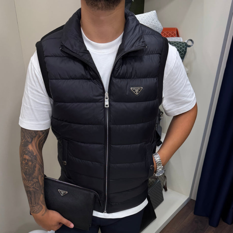Prada Premium Lacivert Yelek