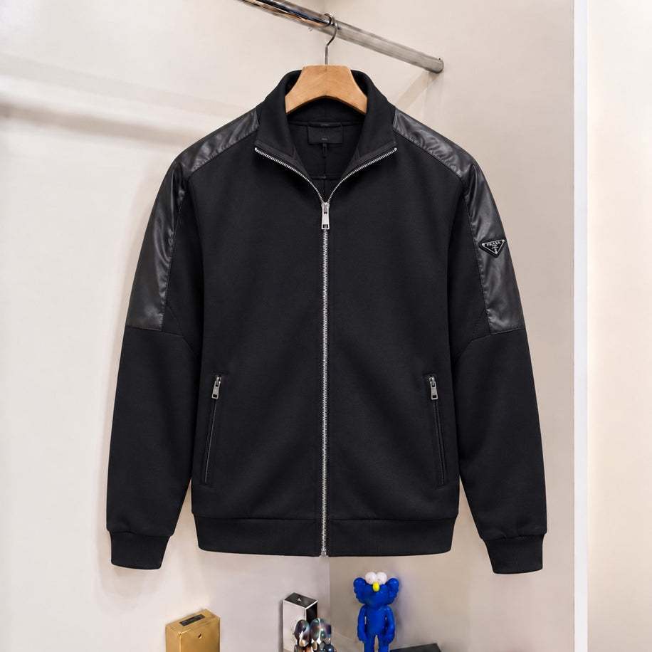 Prada Fermuarlı Hırka Siyah
