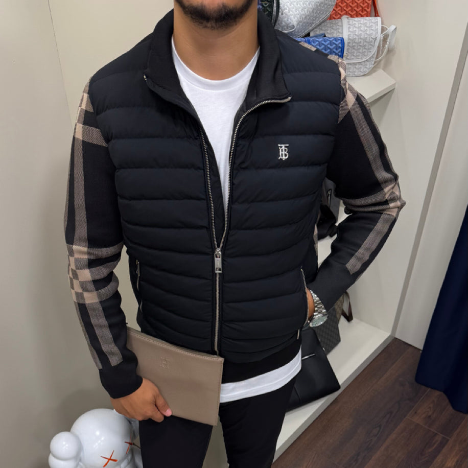 Burberry Çelik Örme Ceket Siyah