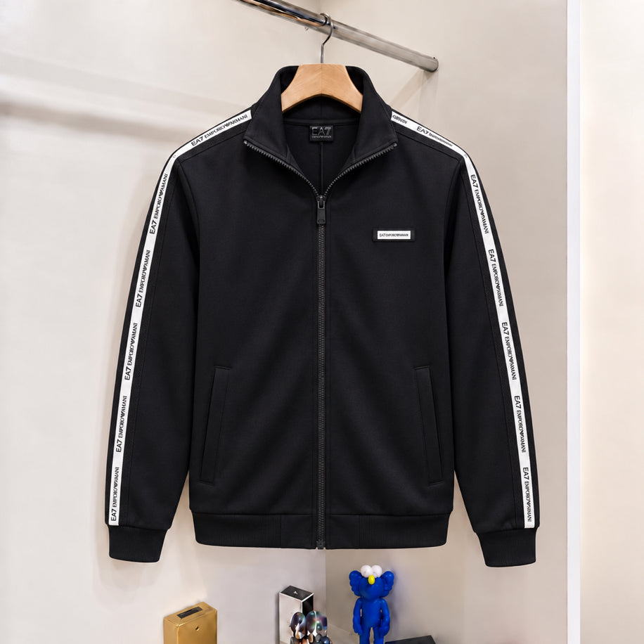 Emporio Armani Fermuarlı Hırka Siyah