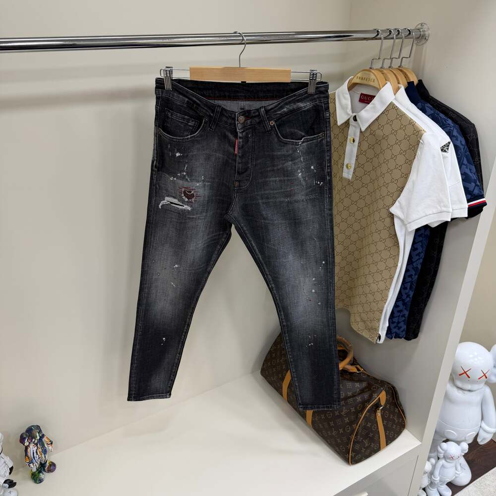 Dsquared Siyah Kot Pantolon