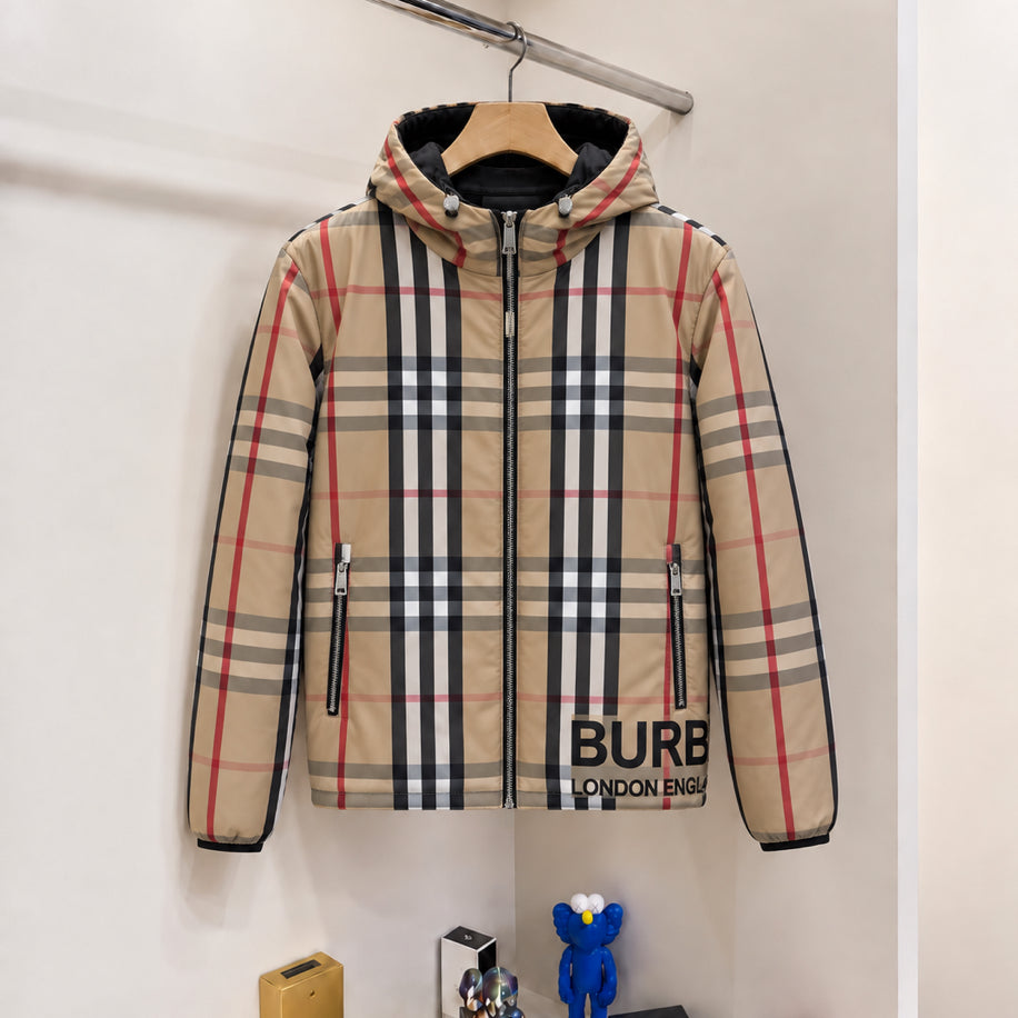 Burberry Çift Taraflı İthal Mont