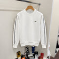 Kol Detay Sweatshirt Beyaz