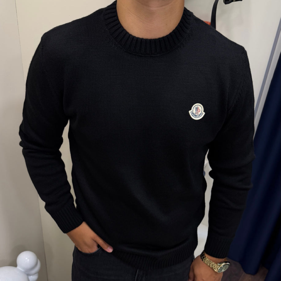 Moncler Örme Kazak Siyah