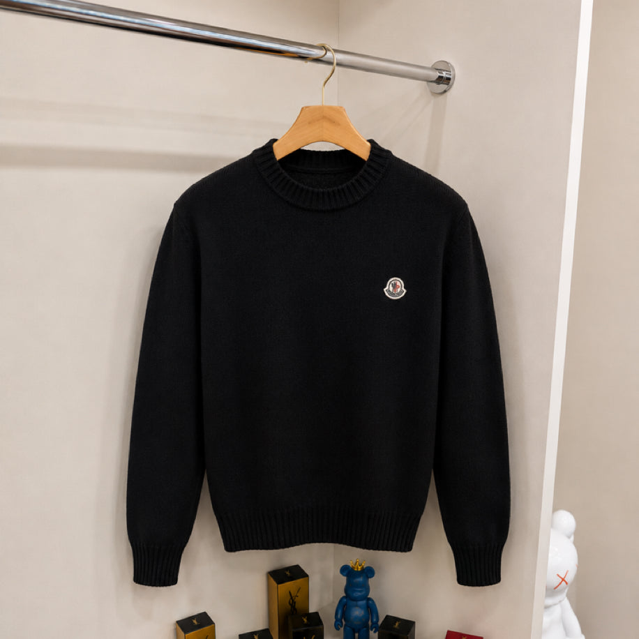 Moncler Örme Kazak Siyah
