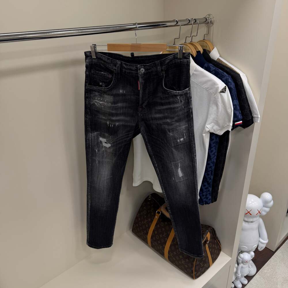 Dsquared Siyah Kot Pantolon