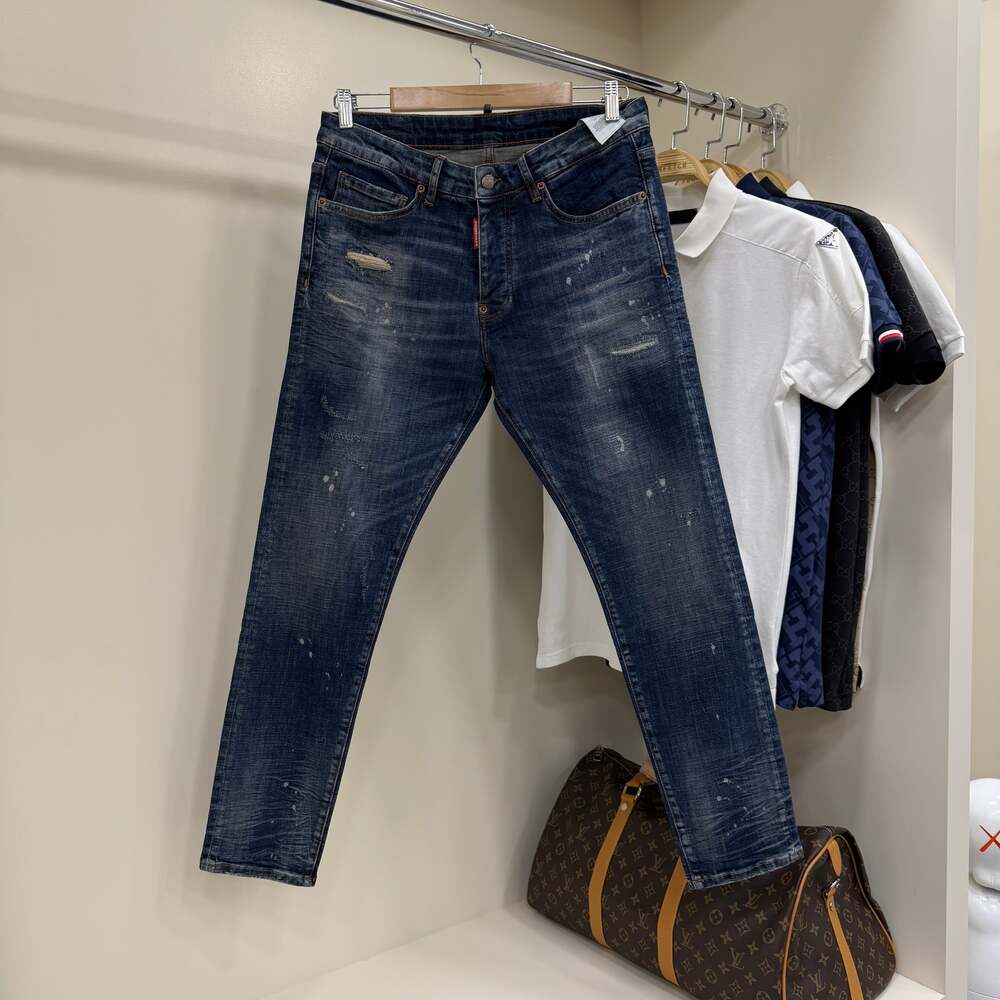 Dsquared Mavi  Kot Pantolon