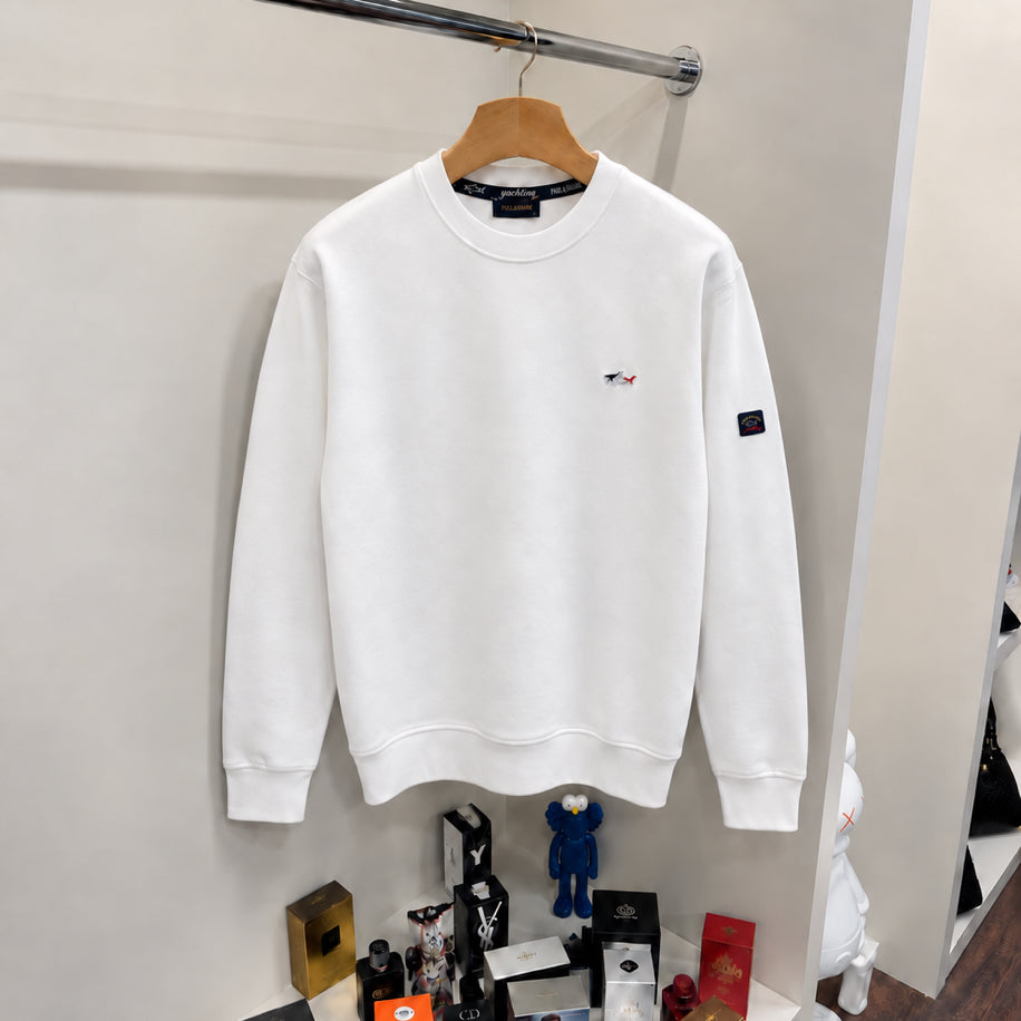 Paul Shark Sweatshirt Beyaz