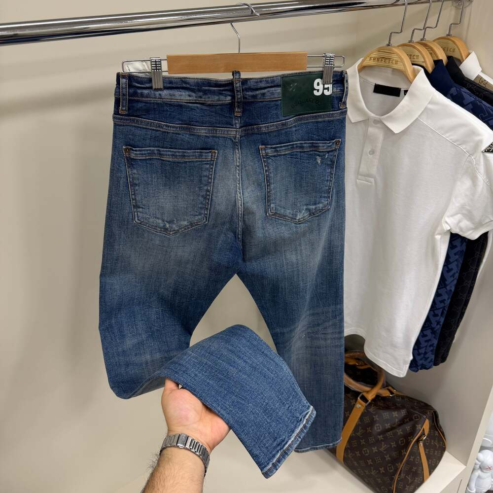 Dsquared Mavi  Kot Pantolon