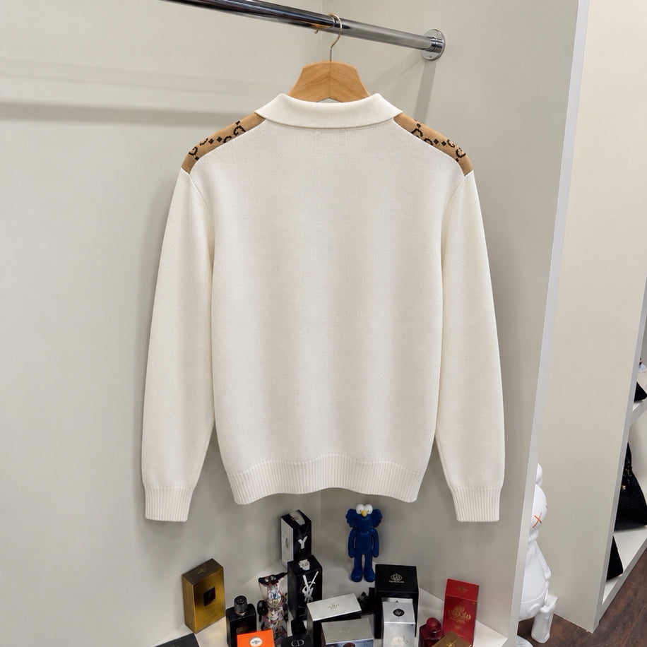 Gucci Premium Örme Triko Beyaz