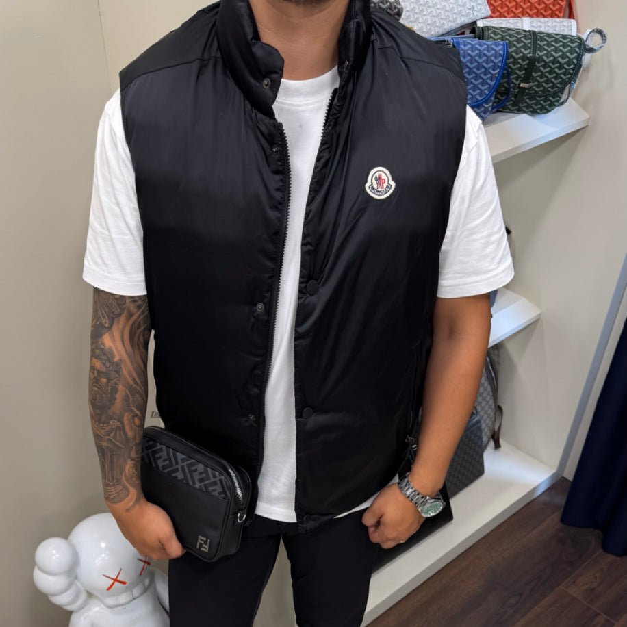 Moncler Premium Yelek Siyah
