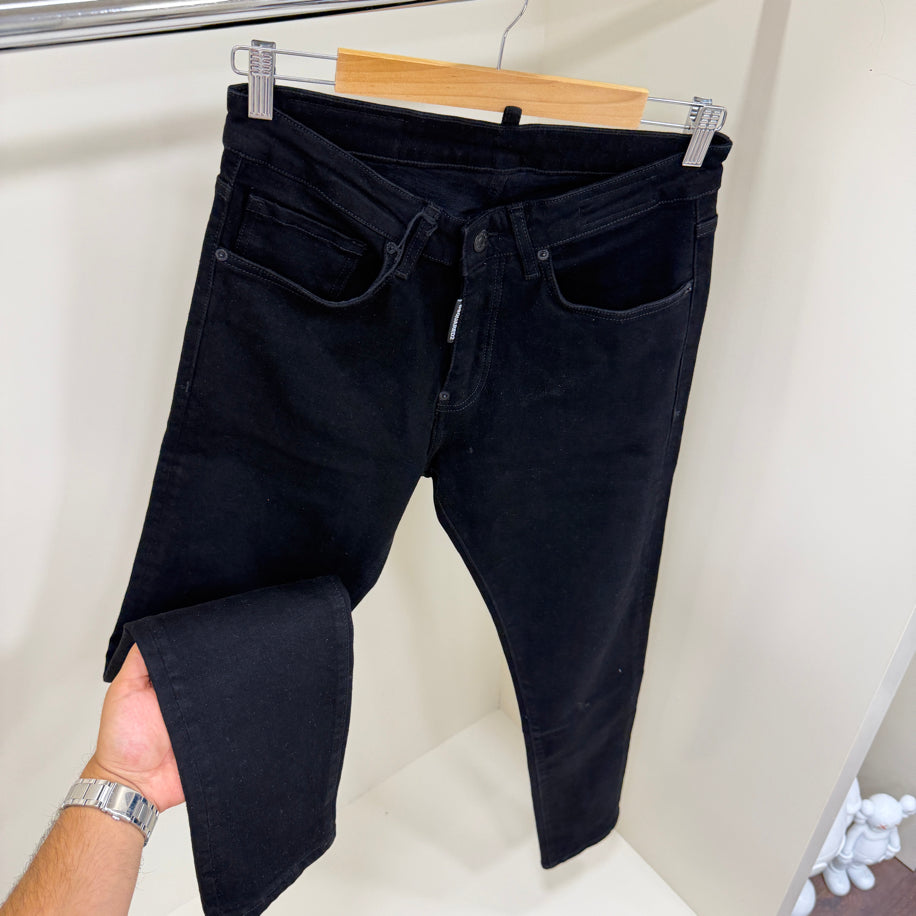 Dsquared Full Black Kot Pantolon