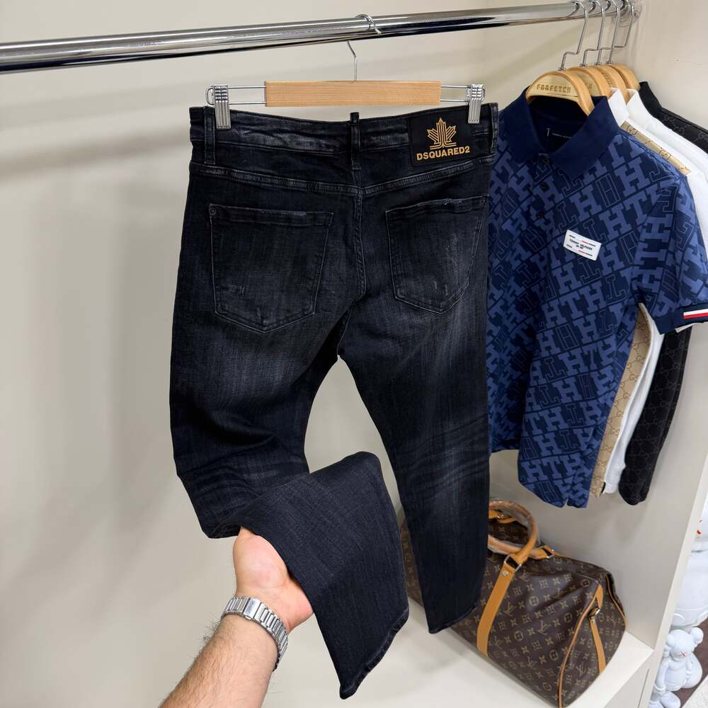 Dsquared  Siyah Kot Pantolon