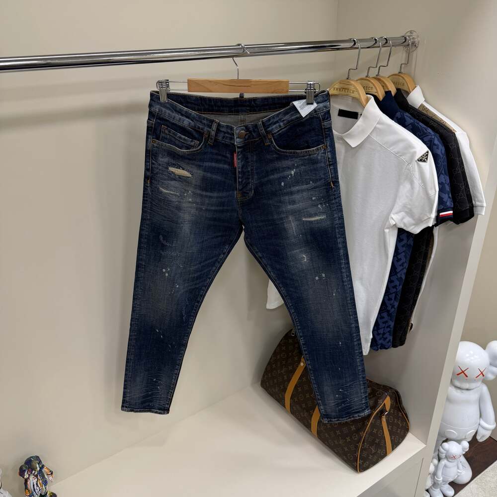 Dsquared Mavi  Kot Pantolon