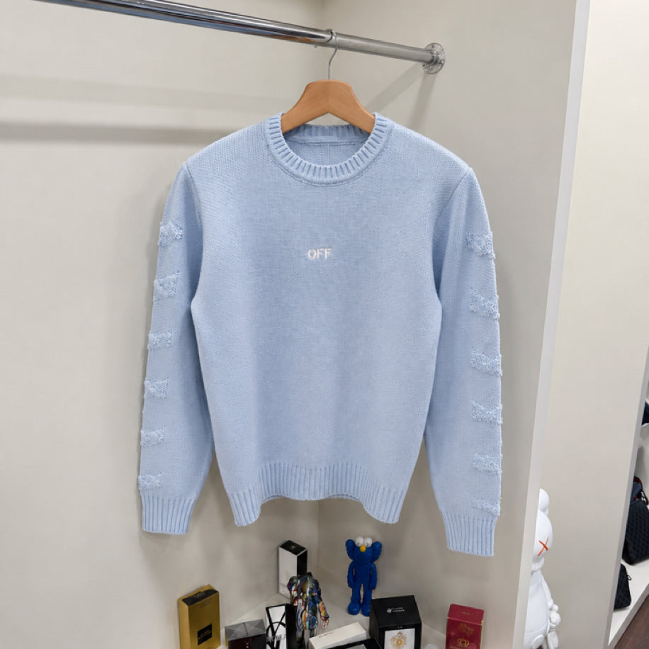 Off White Örme Kazak