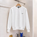 Prada Logo Sweatshirt Beyaz
