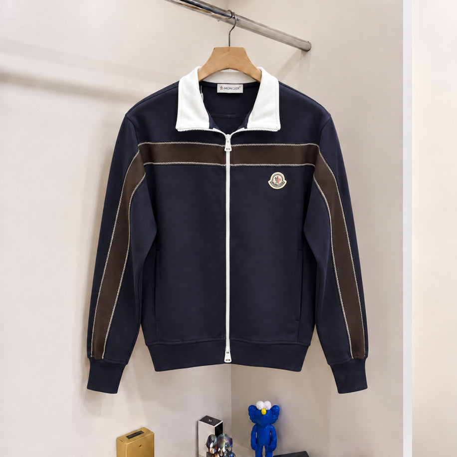 Moncler NFC AKTİF İthal Premium Fermuarlı Hırka Lacivert