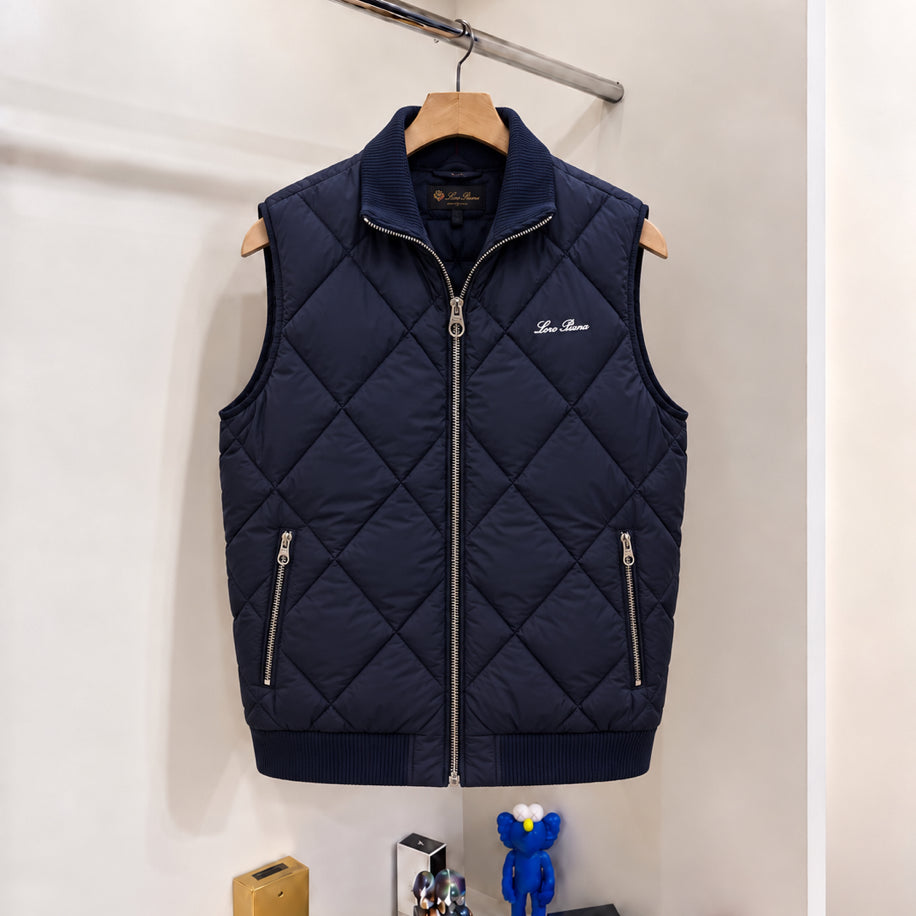 Loro Piana Premium Lacivert Yelek
