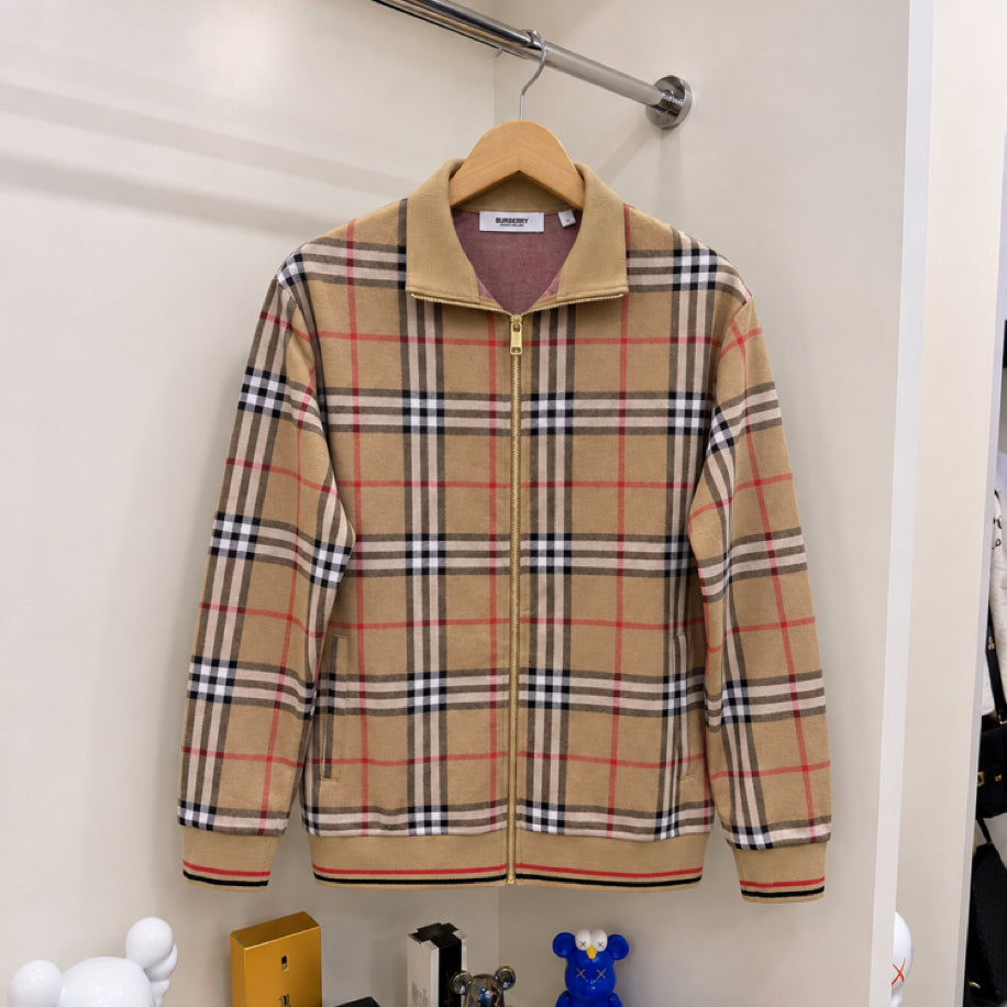 Burberry İthal Premium Fermuarlı Hırka